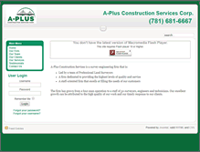 Tablet Screenshot of aplussurvey.com